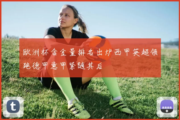欧洲杯含金量排名出炉西甲英超领跑德甲意甲紧随其后
