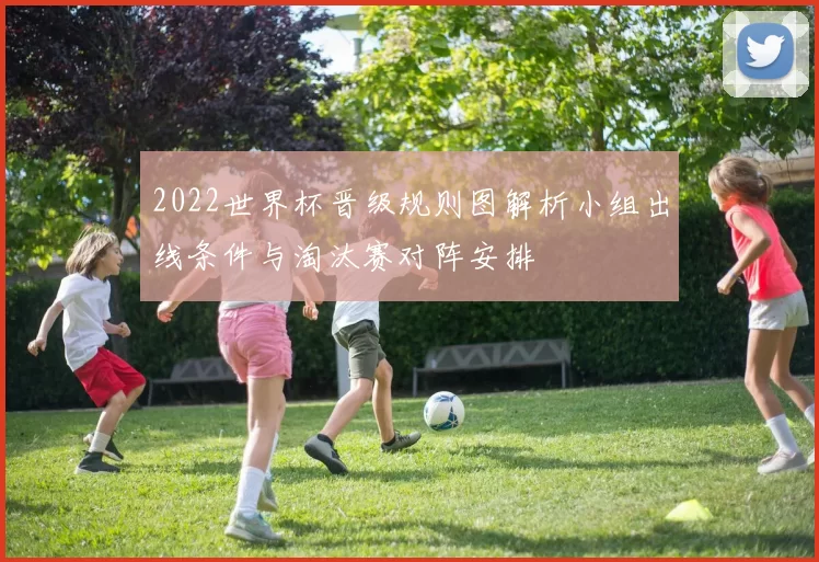 2022世界杯晋级规则图解析小组出线条件与淘汰赛对阵安排